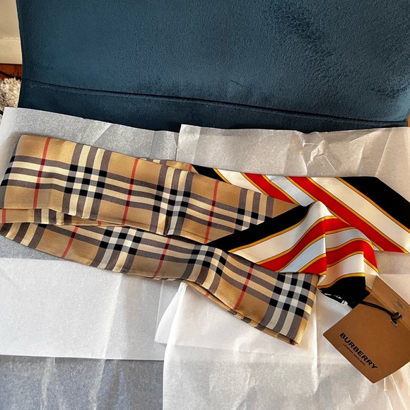 Burberry Silk Scarf - Picture 3 of 4